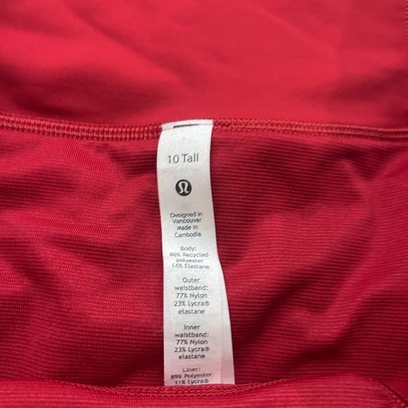 Lululemon Speed Up High-Rise Short 4"
Dark Red - Picture 6 of 9